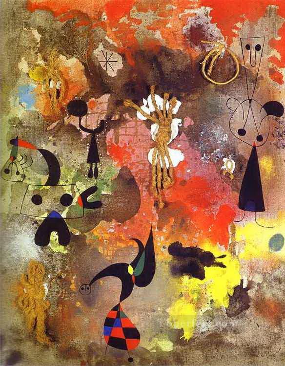Painting 1950 Joan Miro Oil Paintings
